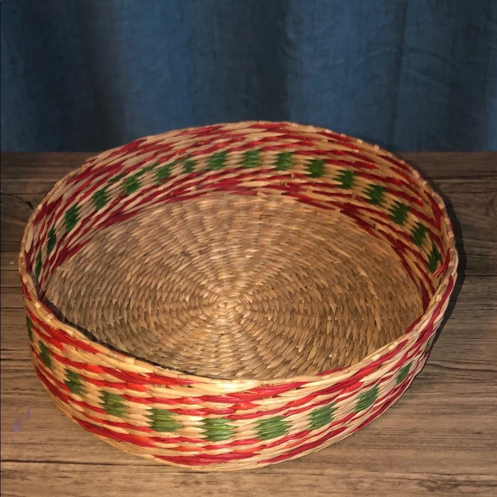 BUNDLE OF THREE WICKER BASKETS